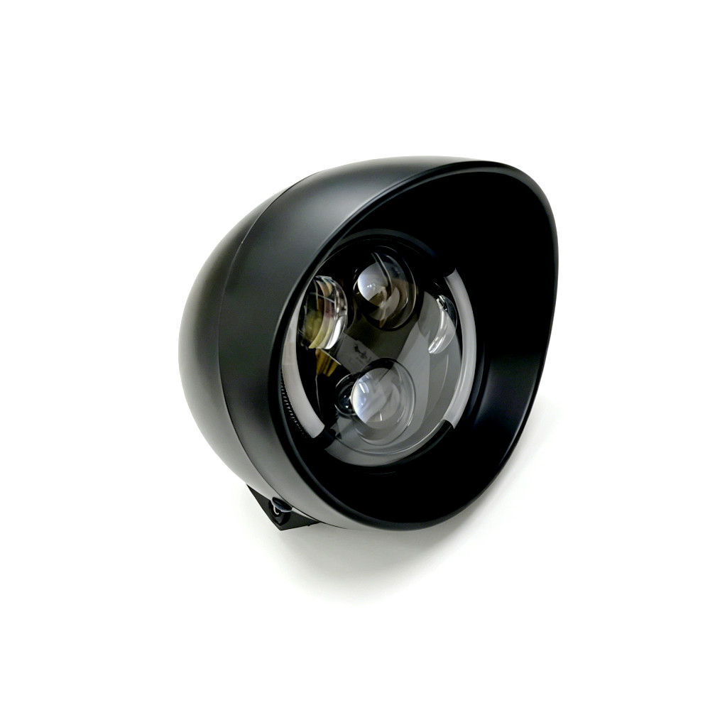 Universal Retro 12V Motorcycle - Universal Motorcycle Led Headlight Projector ulasan dan harga