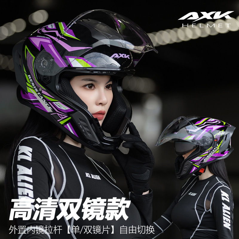 DOT Certified All Season Full  - Full Face Motorcycle Helmet With Bluetooth ulasan dan harga