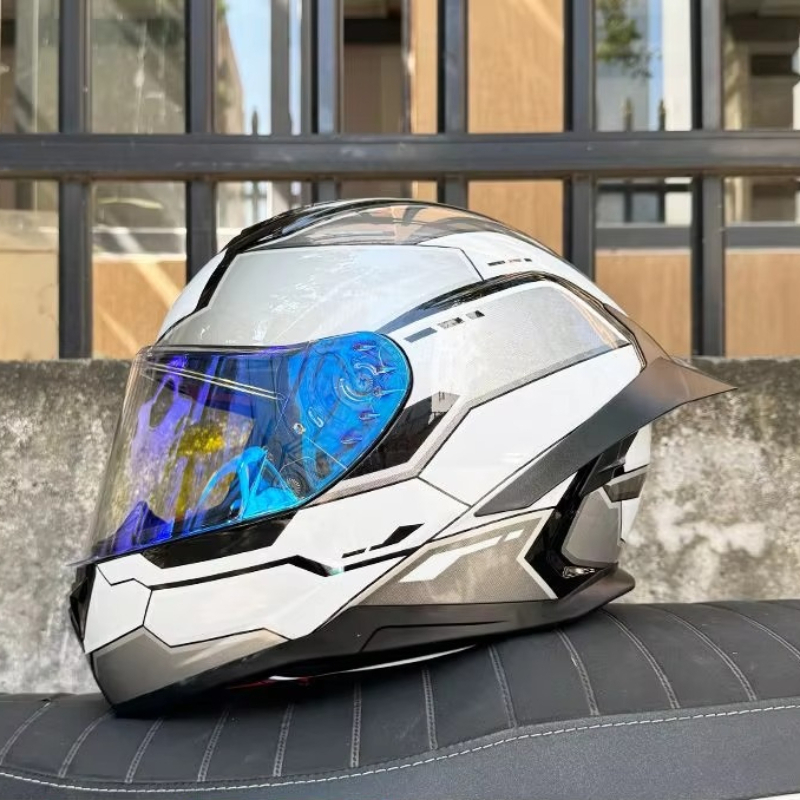 ORZ Motorcycle Bluetooth Helme - Full Face Motorcycle Helmet With Bluetooth ulasan dan harga