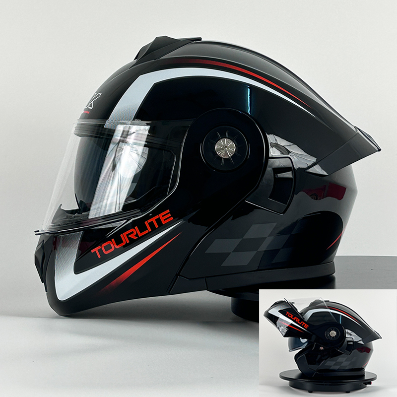 Motorcycle Helmet Men's and Wo - Full Face Motorcycle Helmet With Bluetooth ulasan dan harga