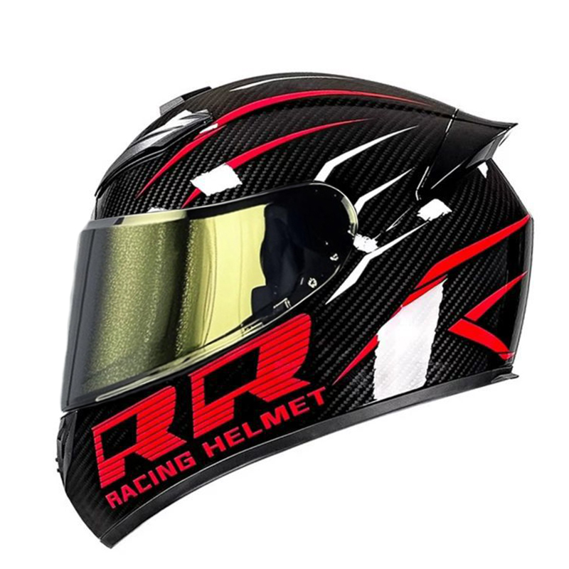 DOT Unisex Motorcycle Helmet D - Full Face Motorcycle Helmet With Bluetooth ulasan dan harga