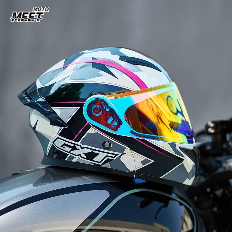 DOT Approved Full Face Helmets - Full Face Motorcycle Helmet With Bluetooth ulasan dan harga