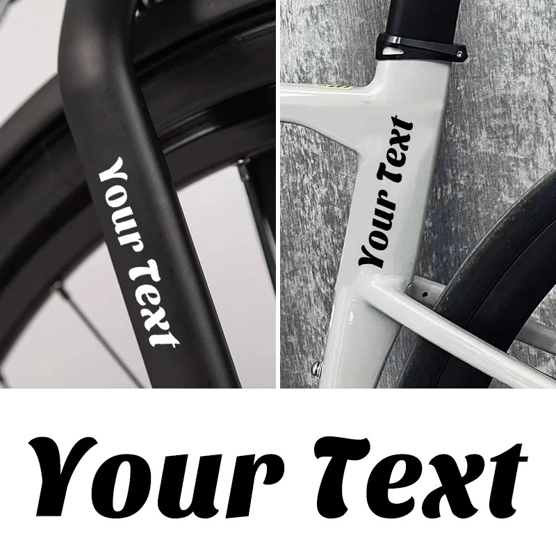 1PC Custom Bicycle Stickers Fr - Motorcycle Helmets ulasan dan harga
