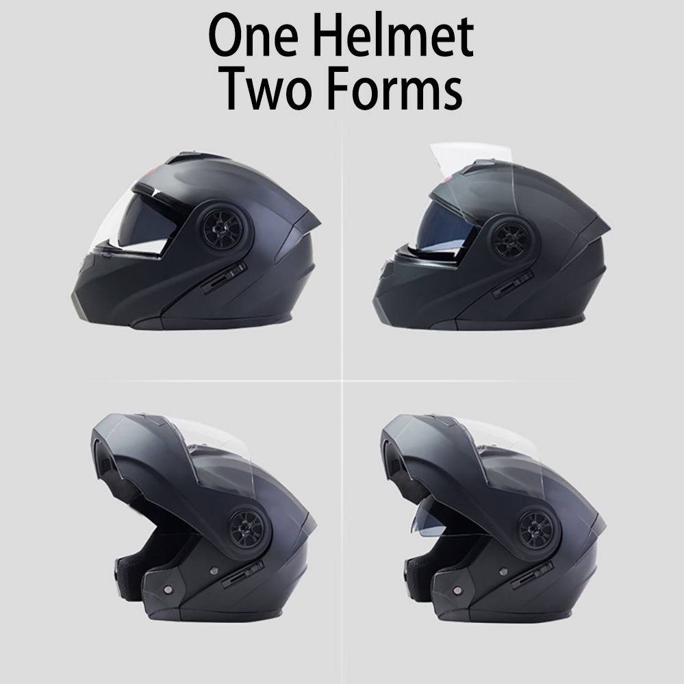 Bluetooth Motorcycle Full Face - Modular Flip Up Motorcycle Helmet Dot Approved ulasan dan harga