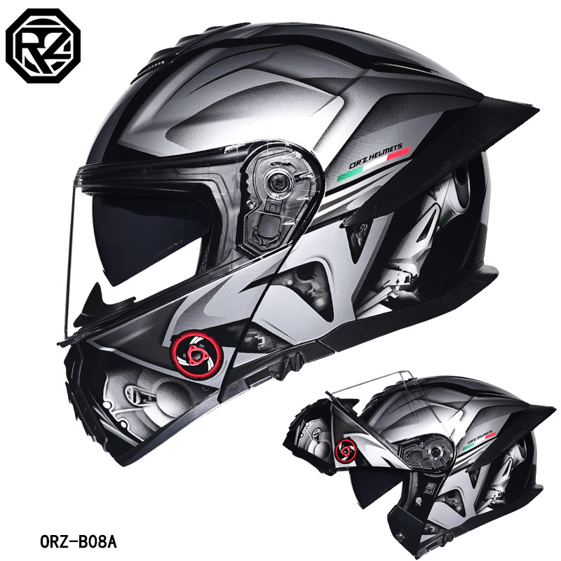DOT Certified Helmet Motorcycl - Full Face Motorcycle Helmet With Bluetooth ulasan dan harga